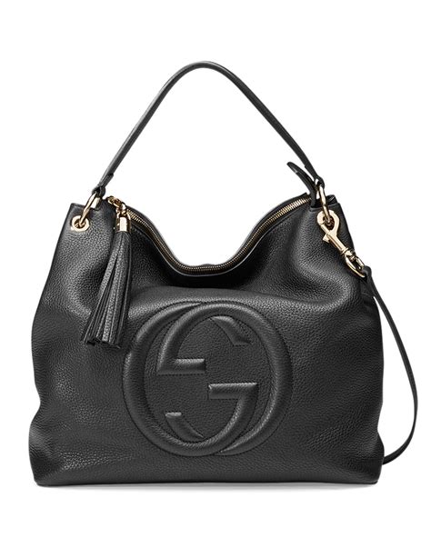 gucci shoulder bag large logo|Gucci shoulder bag outlet.